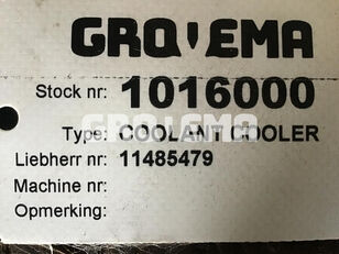 Liebherr radiador de refrigeraci&oacute;n del motor para maquinaria de construcci&oacute;n