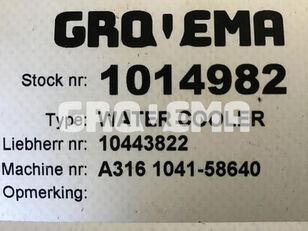 Liebherr Watercooler 1014982 motorkoeling radiator voor graafmachine