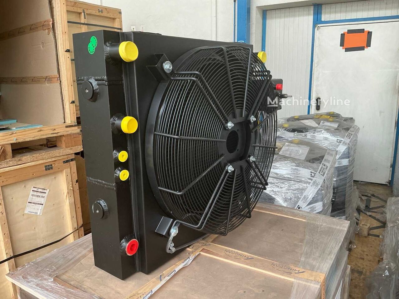 Wingfan B95W-B110W engine cooling radiator for construction equipment - Machineryline