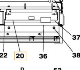 mootori õliradiaator Case LN002470 LN002470 tüübi jaoks ekskavaatori Case CX470B