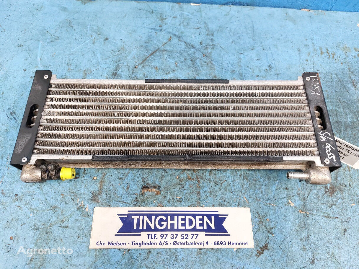 New Holland TS115 engine oil cooler for New Holland New Holland TS115 wheel tractor