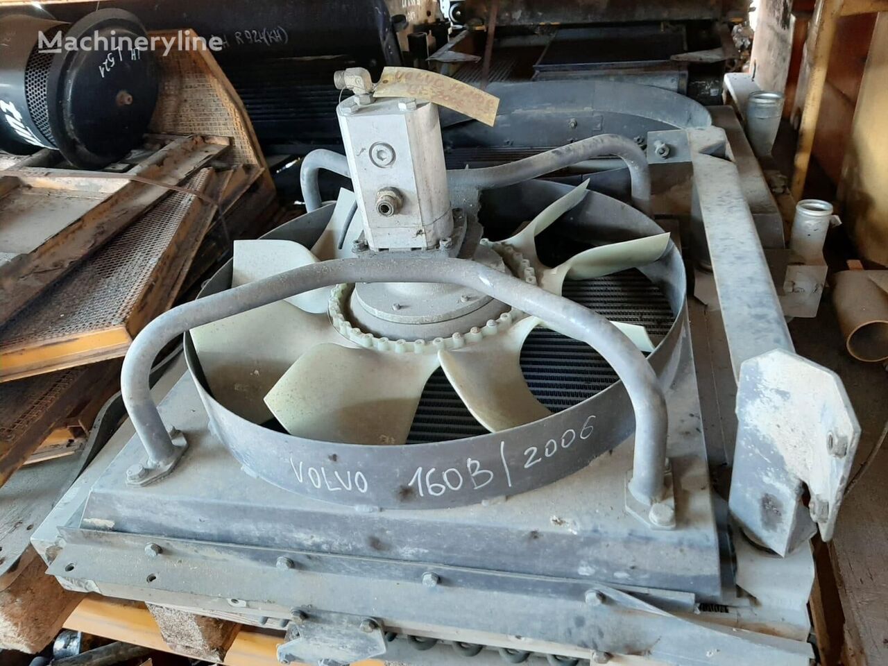 Volvo 160 B engine oil cooler for Volvo 160 B excavator