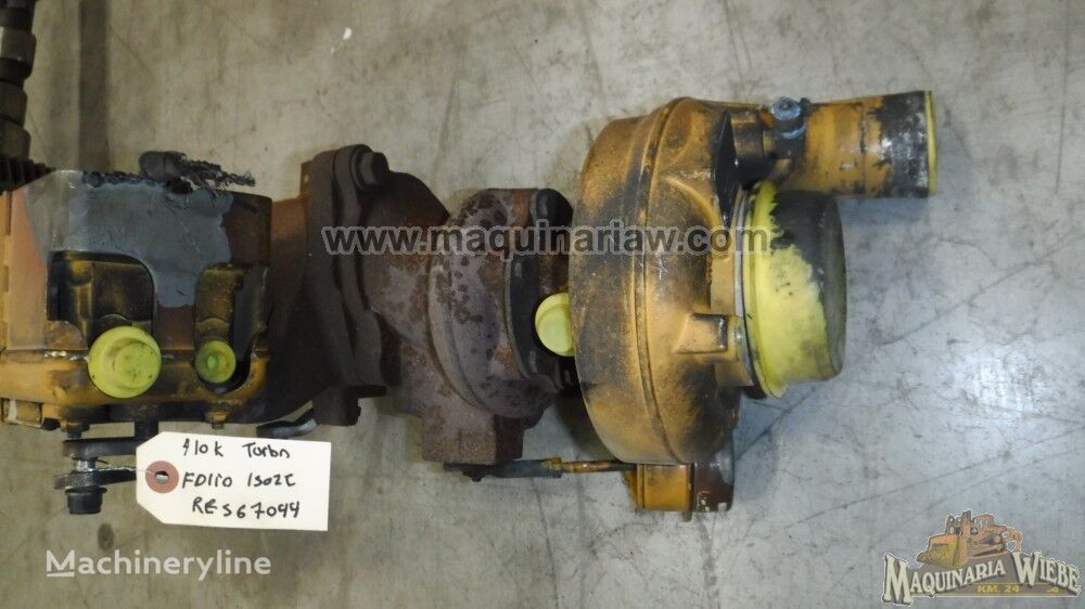 RE67044 turbocompresor para motor para John Deere  410K retroexcavadora