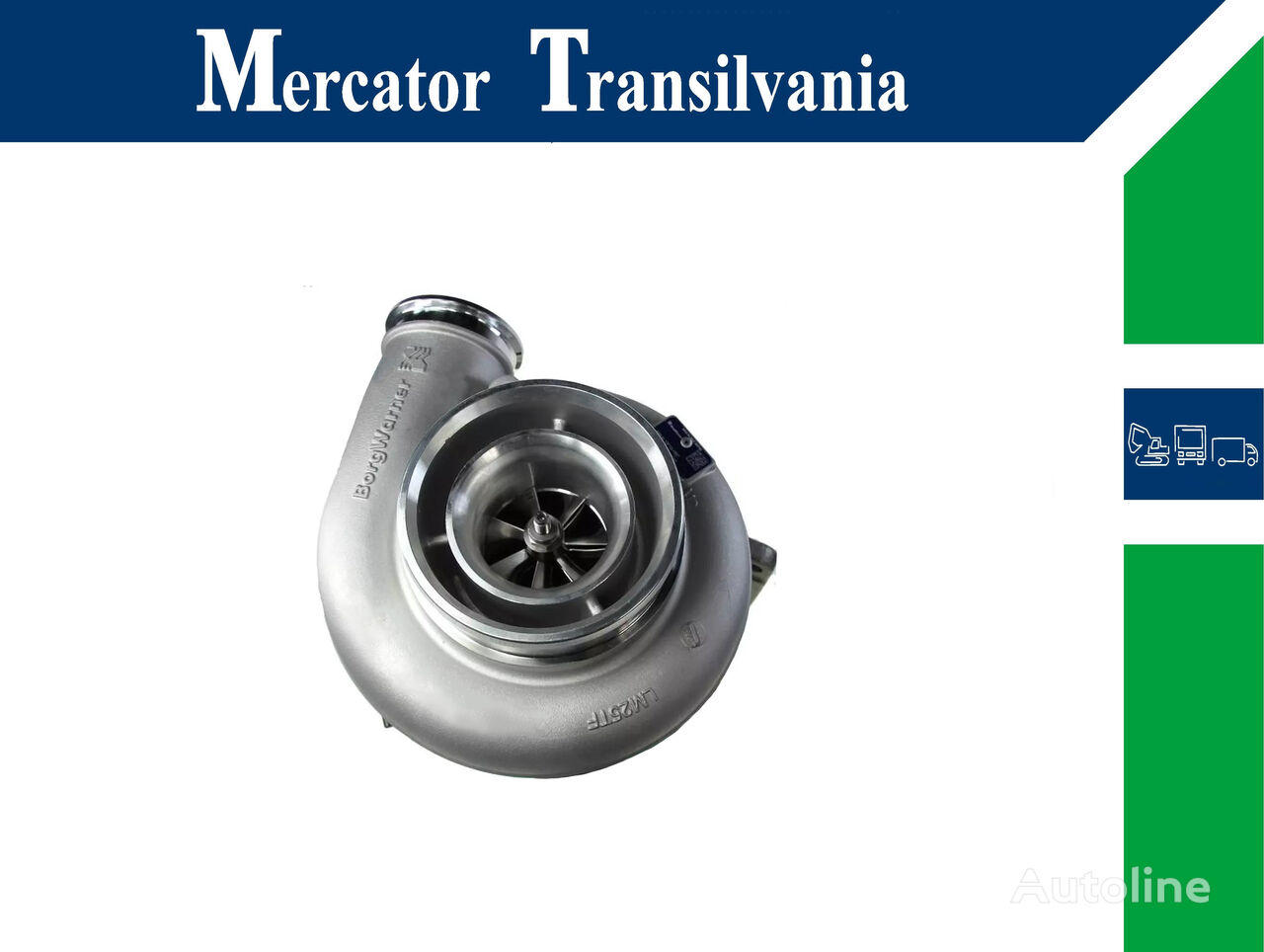 BorgWarner A4700960399, LM25TF turbocompresor para motor para camión