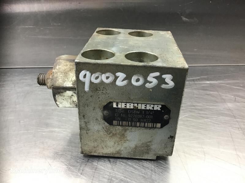 клапан двигуна Liebherr Flow Regulating Check Valve 9270387 до екскаватора Liebherr R906 LC/R916 LC/R916 NLC/R916 WLC/R924 COMPACT/R926 LC/R926 WLC/R940 LC-V/R940 NLC/R940 VHHD/R942 LI/R944B/R944 C/R946 LC/R946 LC-V/R946 NLC/R946 S-HD/R946/R950 HD/R950 LC-V/R950 VHHD/R952 Li/R954B/R954/R956 HD/R956 LC/R956 LC-V/R956 S-HD/R956/R960/R964B EW Litronic/R964B/R964B-HD/R964C/R964 /R966/R966 HD/R966 LC-V/R970 S-HD/R970 SME/R974B HD Litronic/R974B/R976 HD/R976 LCV/R980 VHHD/A954B Li/A954 Li