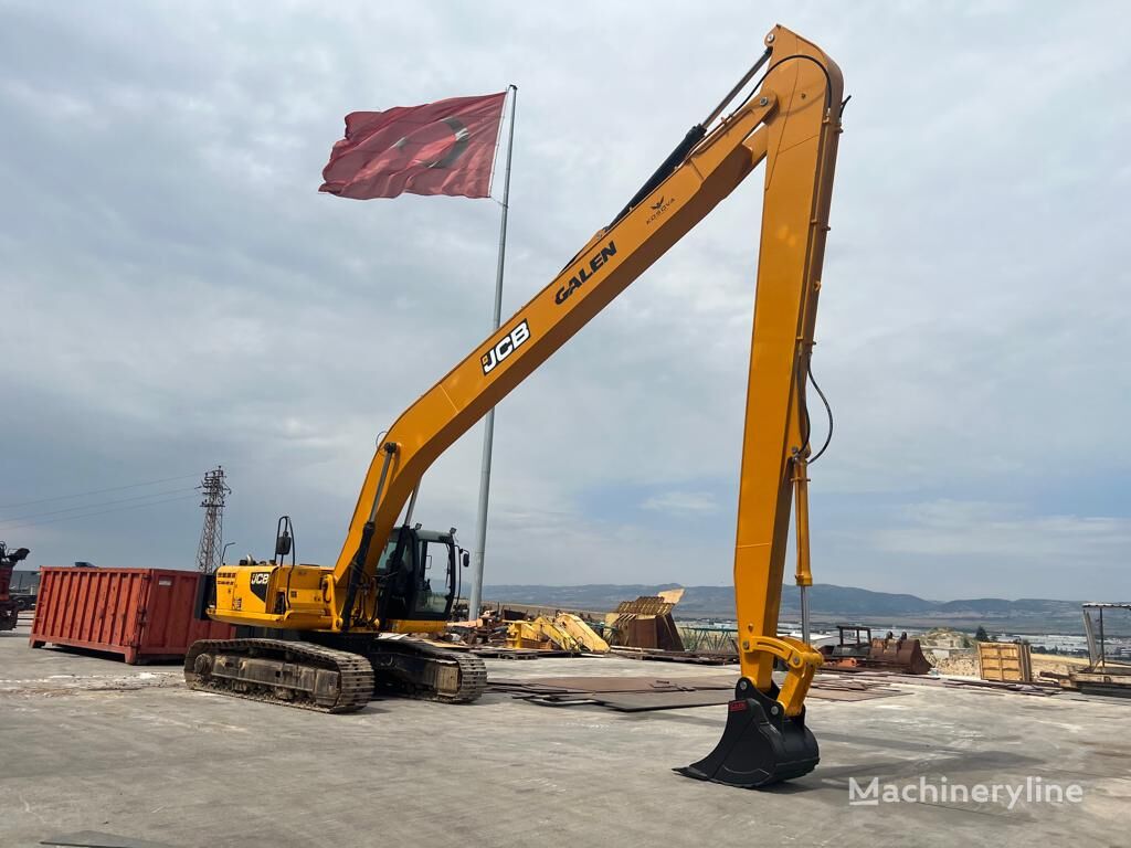 braço de escavadora JCB JS290 Long Reach Boom-Arm Manufacturing para escavadora de valas JCB JS290