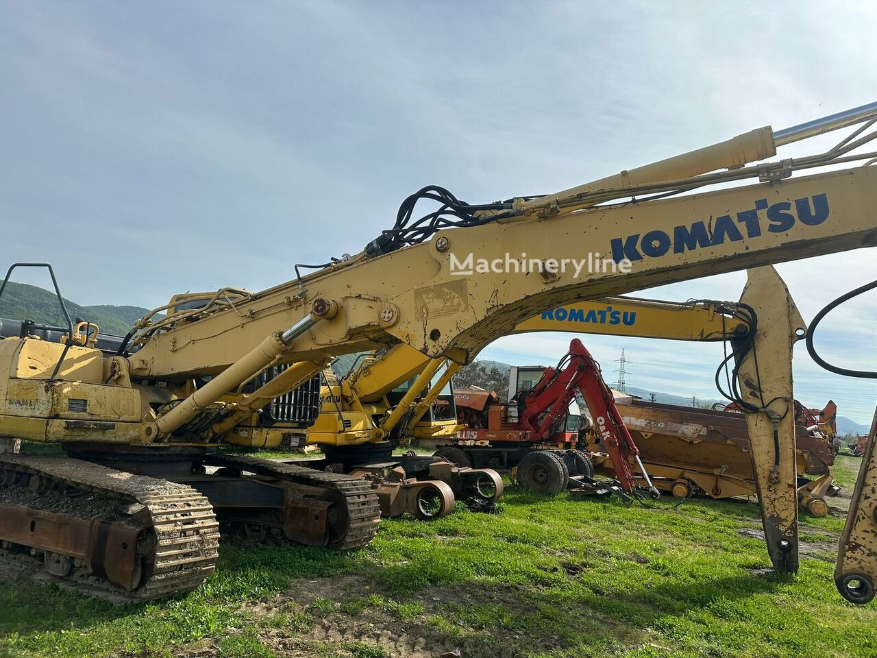 Стрела экскаватора для экскаватора Komatsu PC340 , PC350 , PC400 - Machineryline