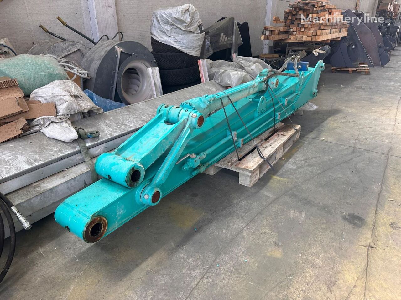 MEC 3 kraangiek voor Kobelco SK140 graafmachine