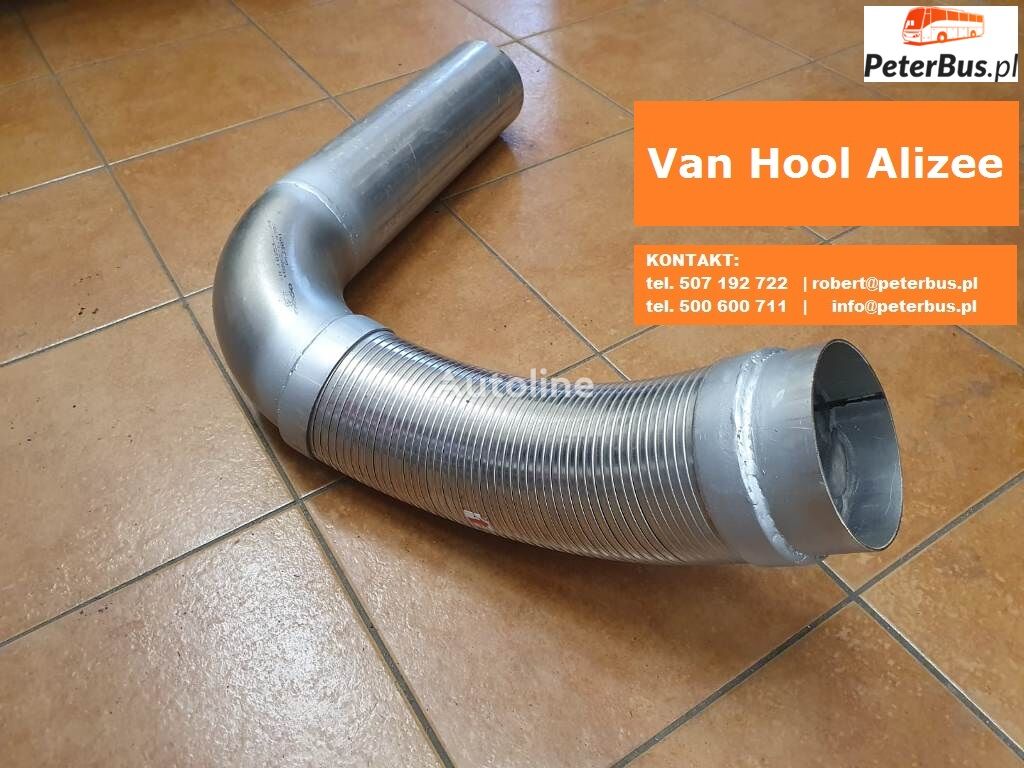 exhaust pipe for Van Hool 815 Alizee bus