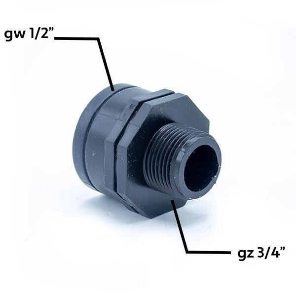 fixadores Redukcja Rce Gz/gw  3/4  X1 2 para máquinas de jardim