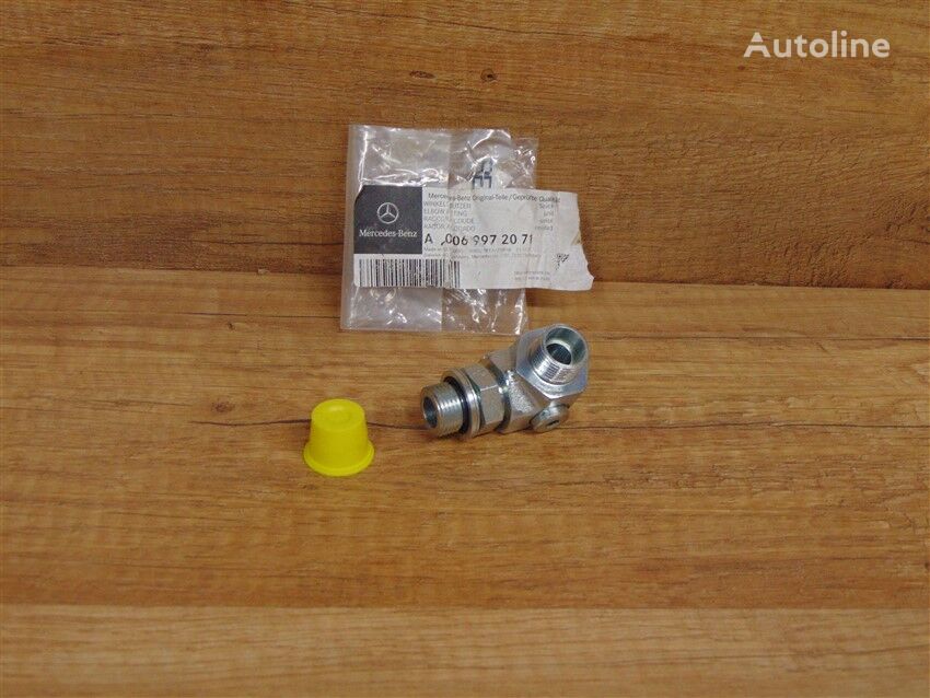 Oil Pressure Line Elbow Fitting, With Test Connection A0069972071 fasteners for Mercedes-Benz 963/964 truck