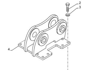 Case 48089109 48089109 para Case CX490D CX500D excavadora