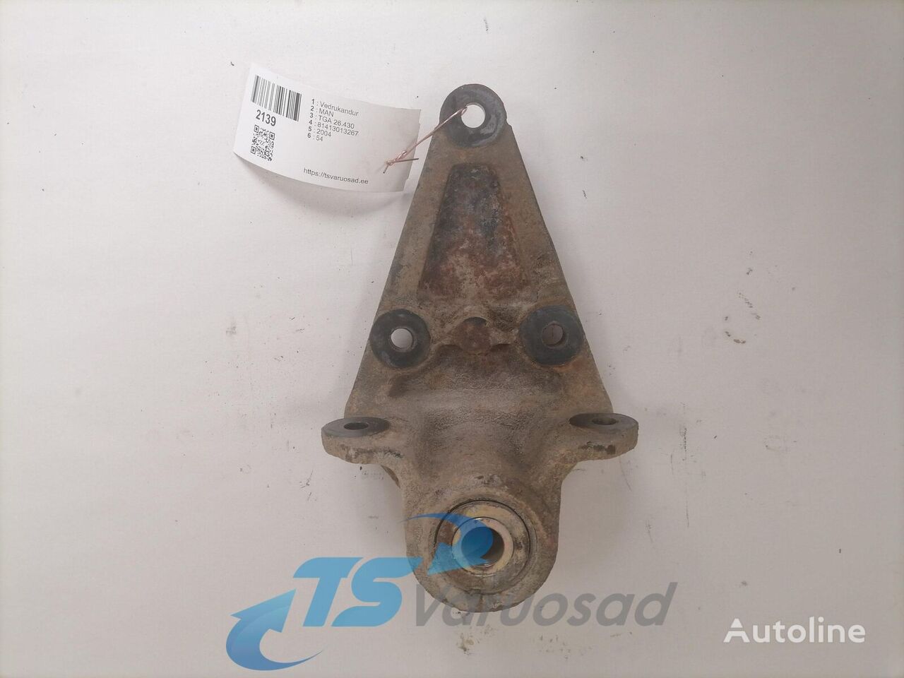 MAN Leaf spring bracket 81413013267 за камион влекач MAN TGA 26.430