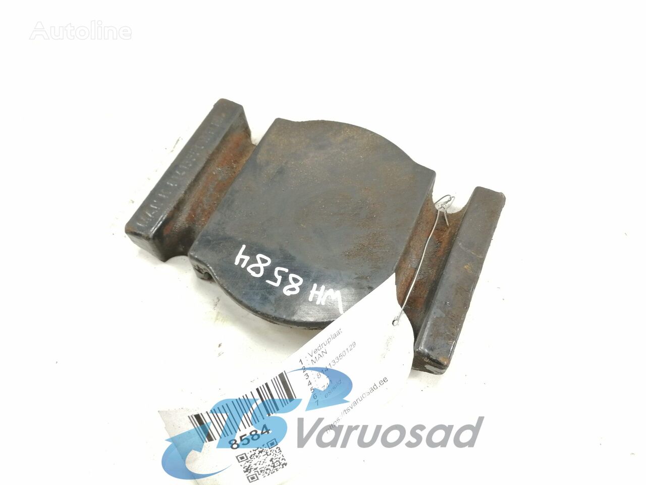 Spring plate MAN Spring plate 81413350129 untuk tractor head MAN