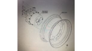 käigureduktor tüübi jaoks ratastraktori Case IH OPTUM 270