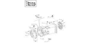 47132498 Fahrantrieb für New Holland T6010 T6090 T6070  Radtraktor