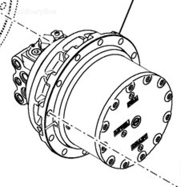 Case KAA11071 KAA11071 final drive for Case CX80C excavator