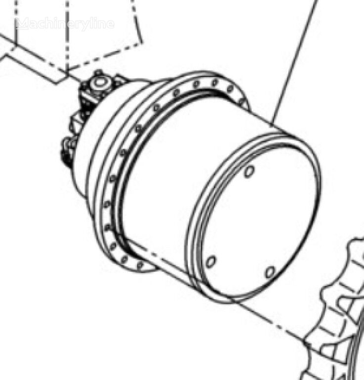 редуктор ходу Case KLA10650 KLA10650 до екскаватора Case CX160C