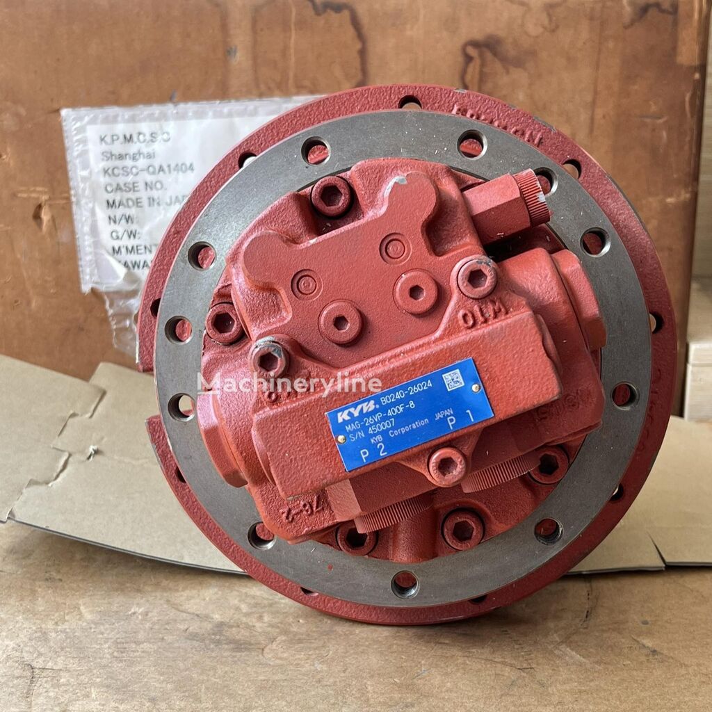 KYB MAG-26VP-400F-8 B0240-26024 final drive for Kubota KX121-2 KX121-3 S ST mini excavator - Machineryline