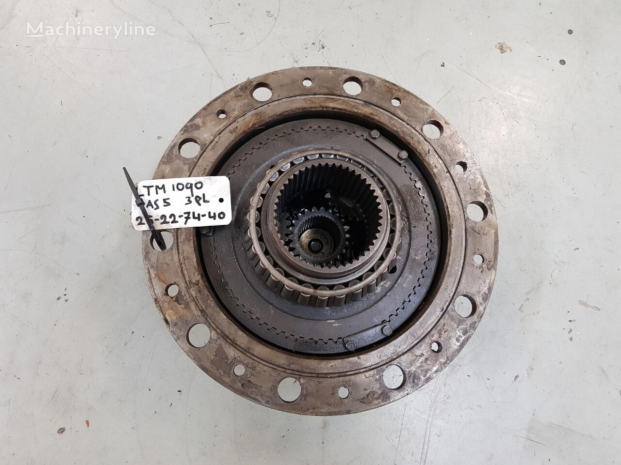 moteur de translation Liebherr LTM 1080 axle 1 planetary gear 22-25-74-40-3pl-H13,5 pour grue mobile Liebherr LTM 1080