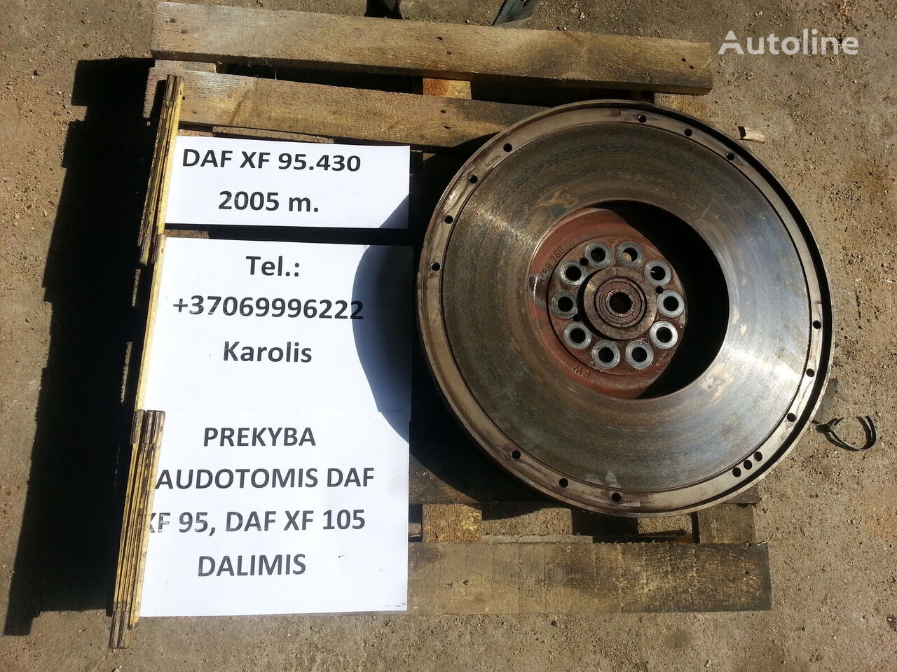 flywheel for DAF XF 95; XF 105 truck tractor