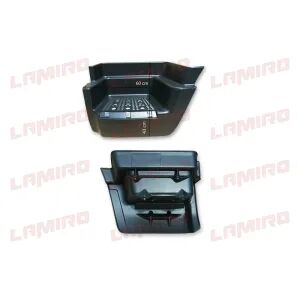 IVECO EUROTRAKKER (2007-) STEP LH BLACK footboard for IVECO (ver. IV) Hi-Land (from 2013) truck