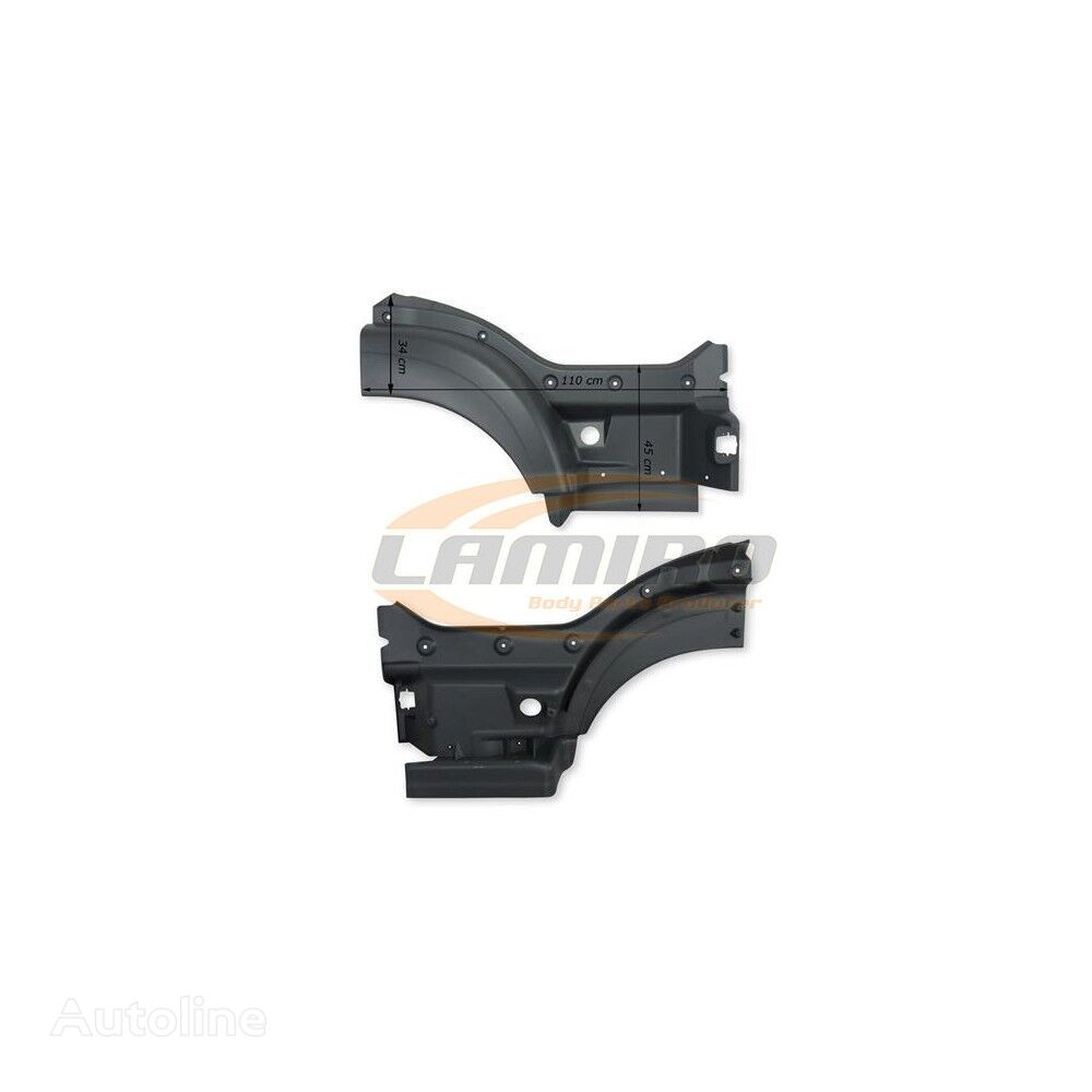 MAN TGL 12T. UPPER FOOTSTEP RIGHT 81615100564 treeplank voor MAN TGL 12T (2013-) vrachtwagen