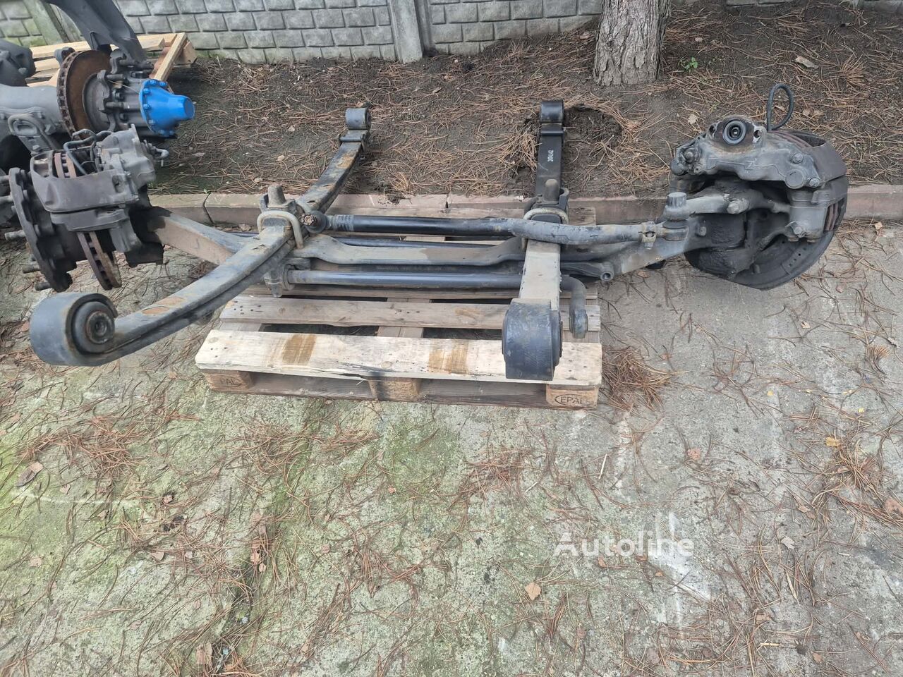 محور جلو 2327842 برای تریلی Scania NGS - Autoline