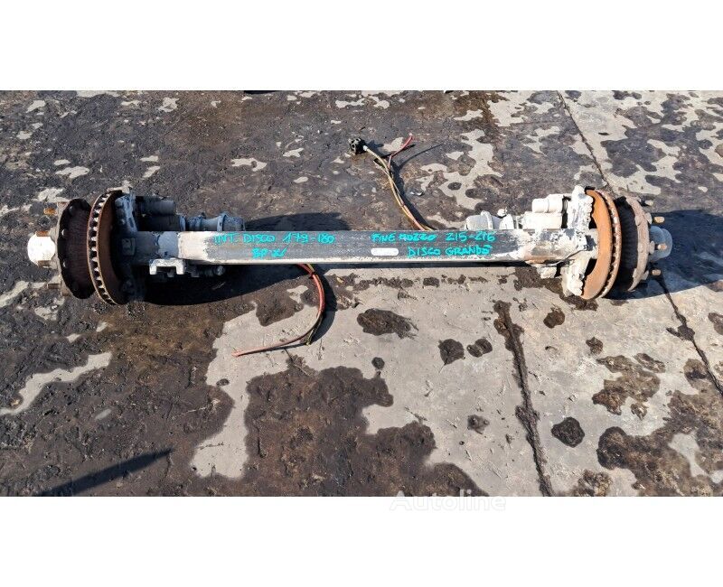 Essieu avant Assale Rimorchio Interno Disco 179-180 cm Fine Mozzo 215-216 cm pour camion BPW - Autoline