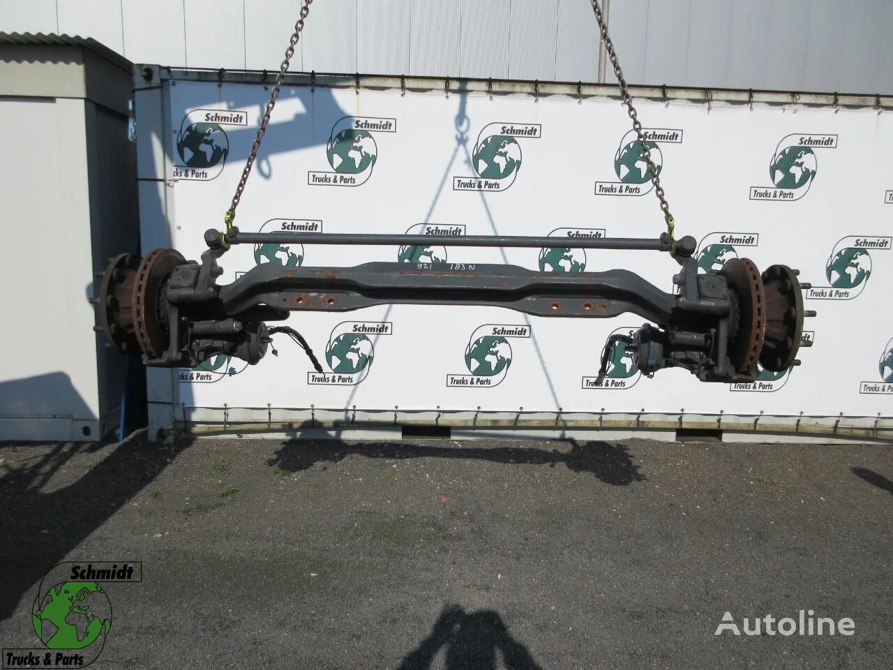 DAF 1807591/2019833/1978633/1978632 N183 CF XF EURO 6 front axle for truck