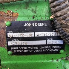 John Deere T660 AZ73375 front axle for John Deere T550 grain harvester