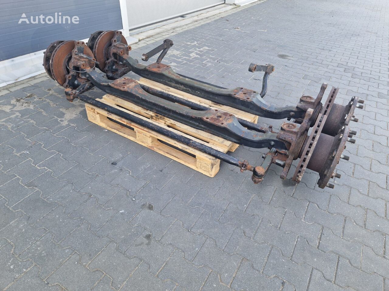 MAN Przednia oś Front Axle Vorderachse TGA TGS TGX VO-09-21 VO-09-40 framaxel till MAN Przednia oś Front Axle Vorderachse MAN TGA TGS TGX VO-09-21 VO-09-40 Off-Road  lastbil