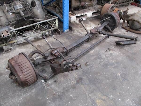 Mercedes-Benz VL 1/6-2,3 front axle for truck