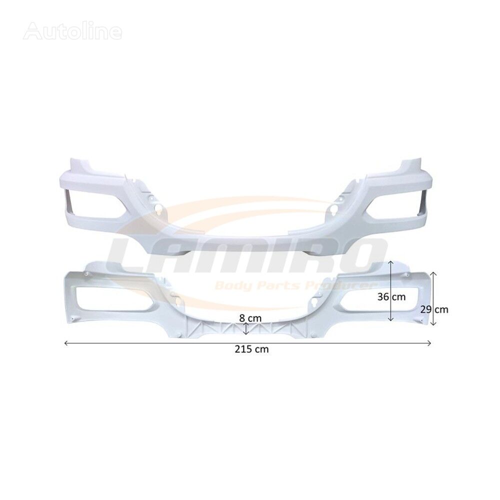 revestimento DAF LF EURO6 ('2014- ) FRONT PANEL (WITH HEADLAMP HOLES) para camião DAF LF EURO 6