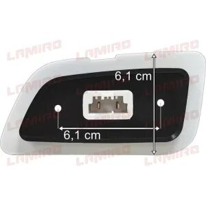 Mercedes-Benz ACTROS MP4 ROOF MARKER LAMP RH 9437500009 Abdeckung für Mercedes-Benz MP5 (from 2019) 2500 mm LKW