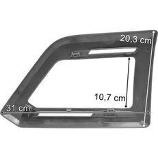 rivestimento P / S / R SERIES ROOF FOG LAMP FRAME LOW RH per camion Scania T EVO (2021-)