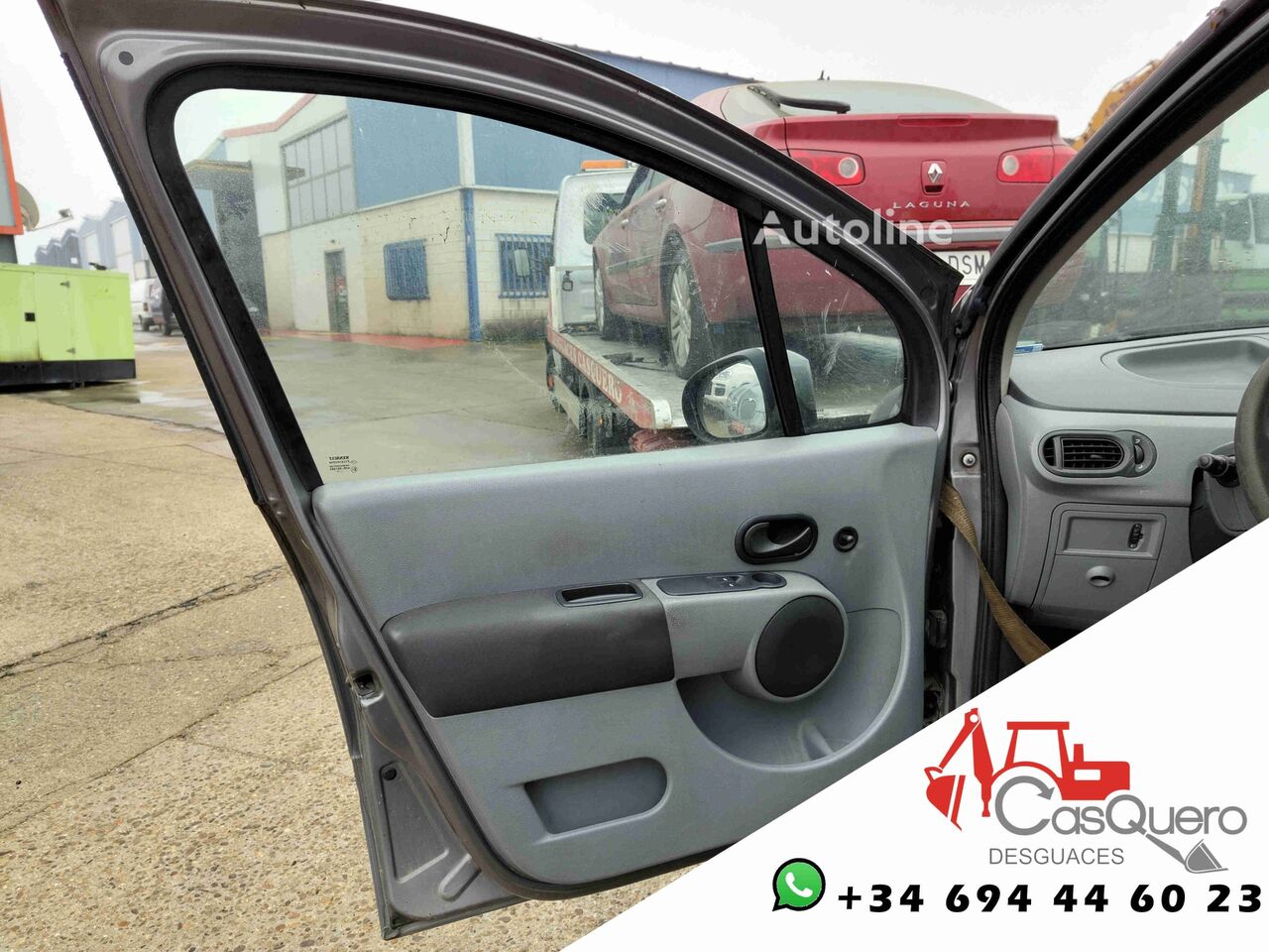 PANEL INTERIOR PUERTA DELANTERA IZQUIERDA front fascia for Renault MODUS car