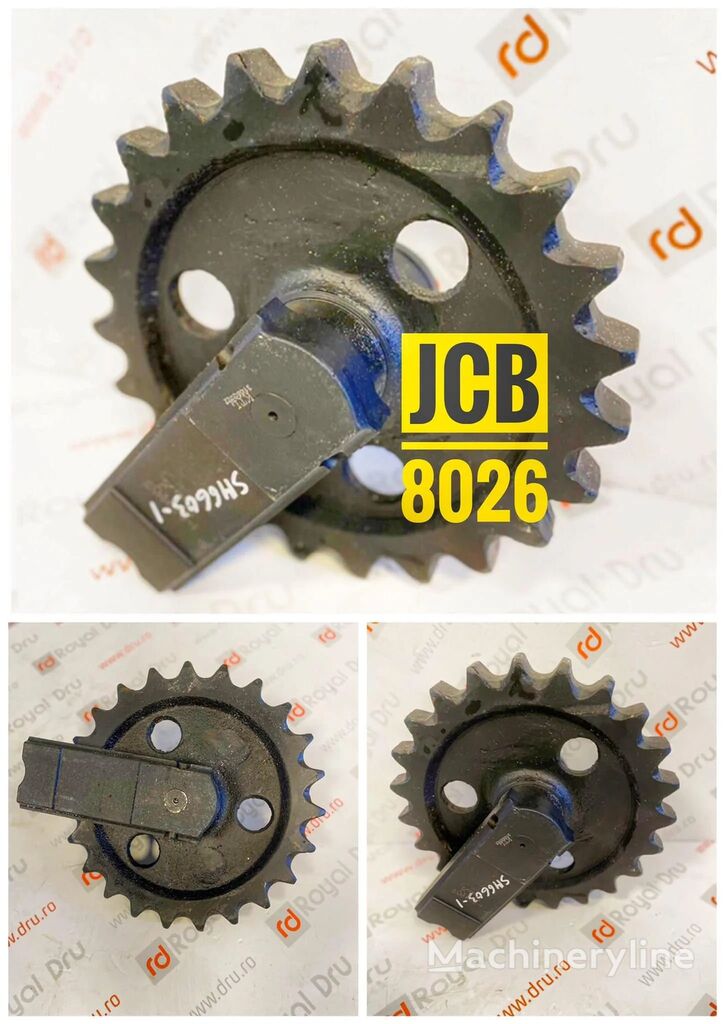 poulie de tension Roată de ghidaj (Idler) pentru Miniexcavator 8026 pour matériel de TP JCB JCB 8026