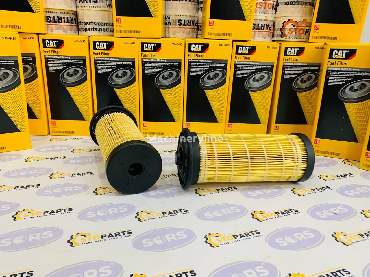 fuel filter for Caterpillar excavator