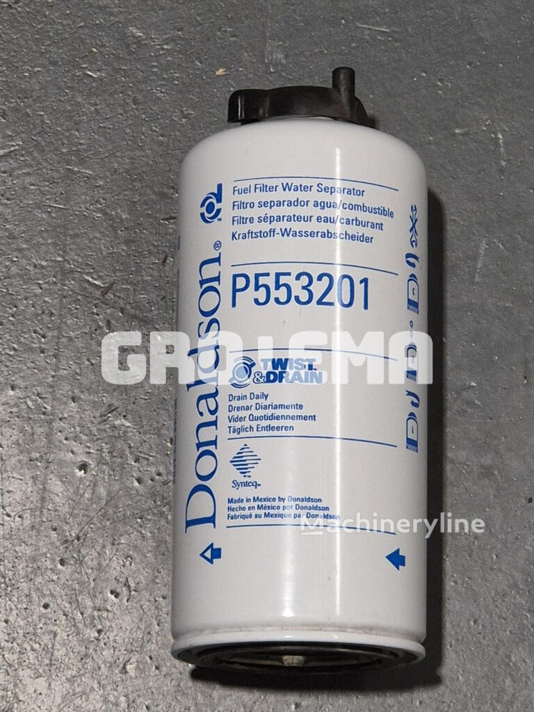 Топливный фильтр Liebherr Fuel Filter P553201 для строительной техники - Machineryline
