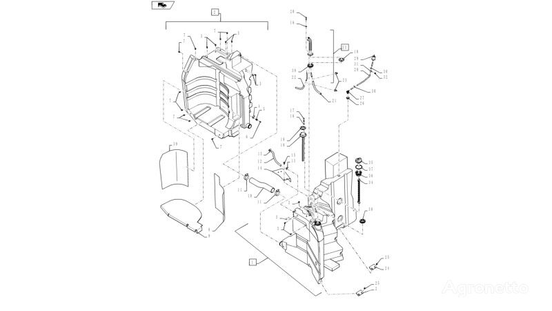 84237523 Kraftstoffstandsensor für New Holland T6090 T6070 T7230 Radtraktor