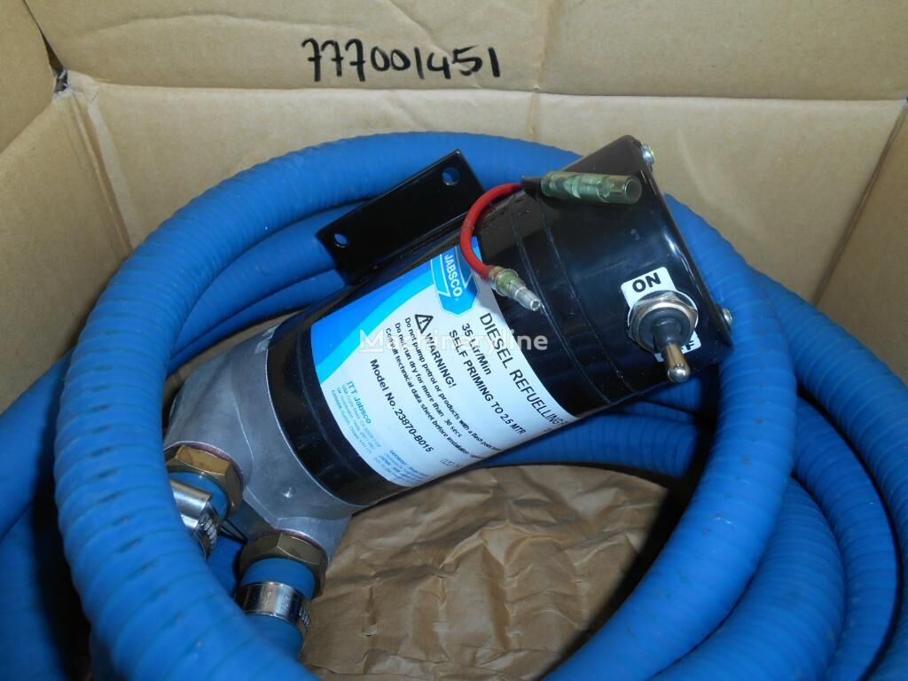 Jabsco 23870-B015 YT22P00001F3 fuel pump for excavator