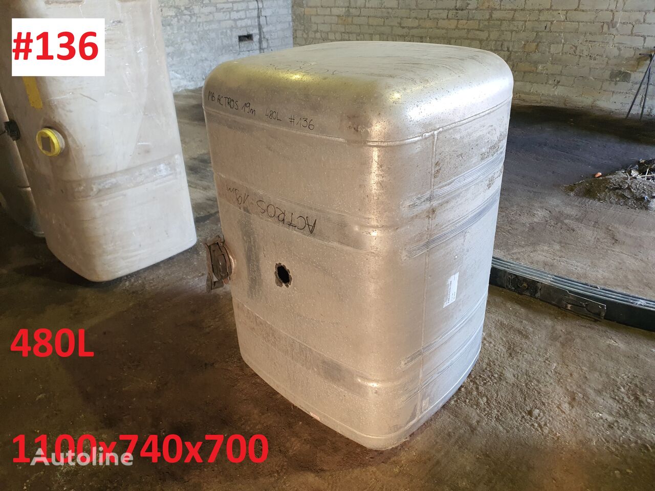 A9604704303 fuel tank for Mercedes-Benz Actros truck tractor - Autoline