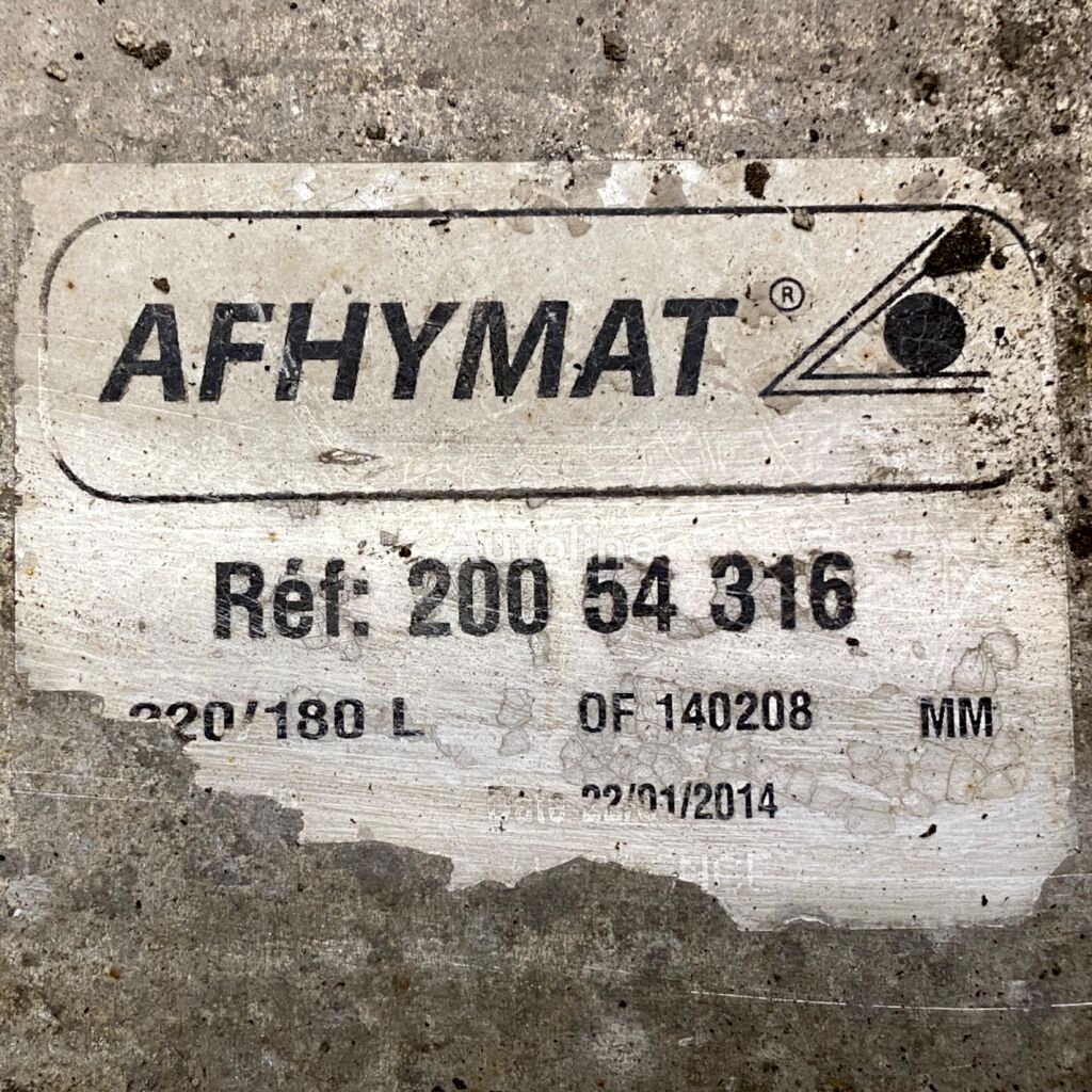 Réservoir de carburant Afhymat 20054316 pour tracteur routier IVECO Stralis, Trakker (2002-) - Autoline