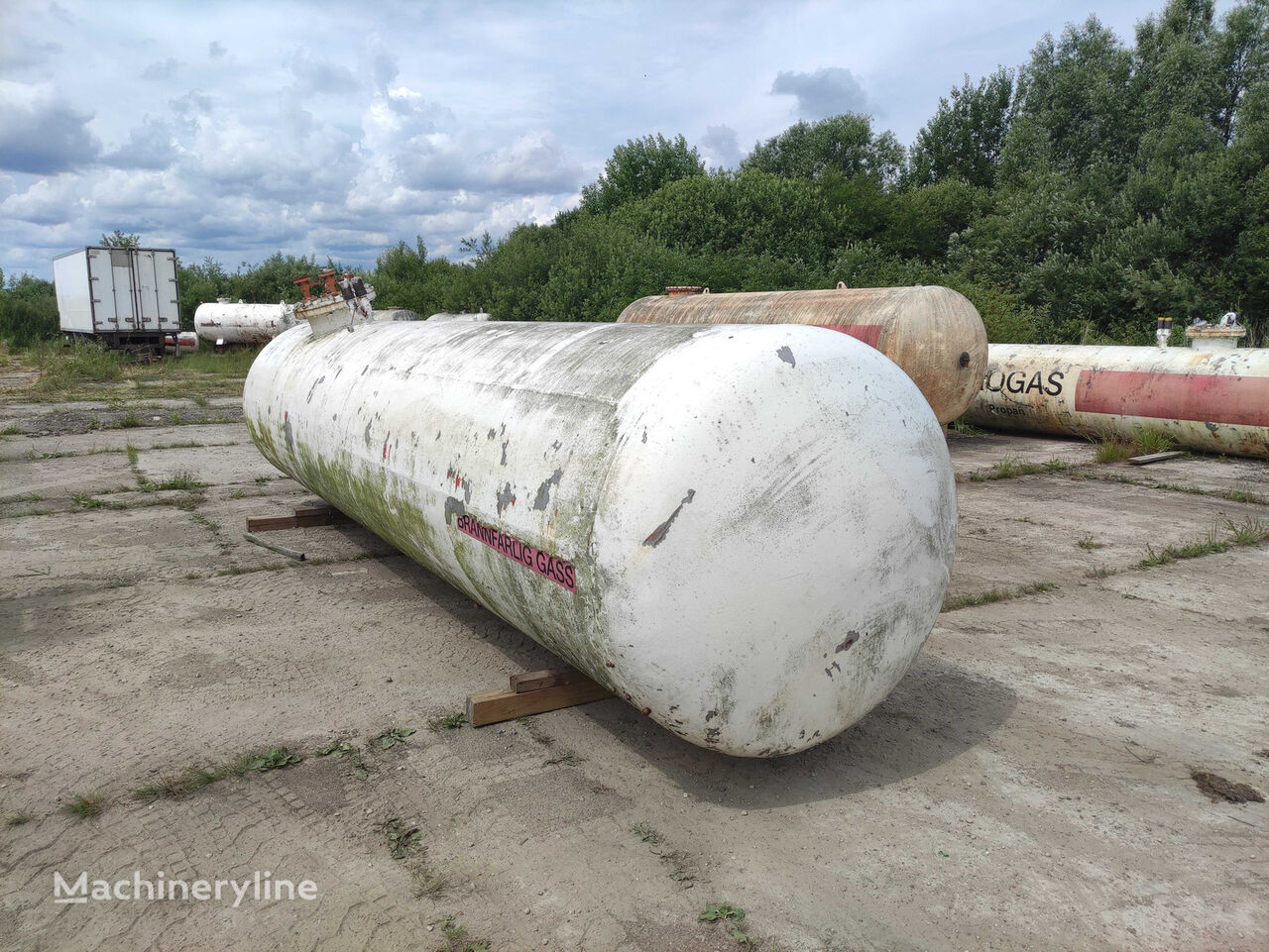 réservoir de carburant LPG Volume 10000L tank