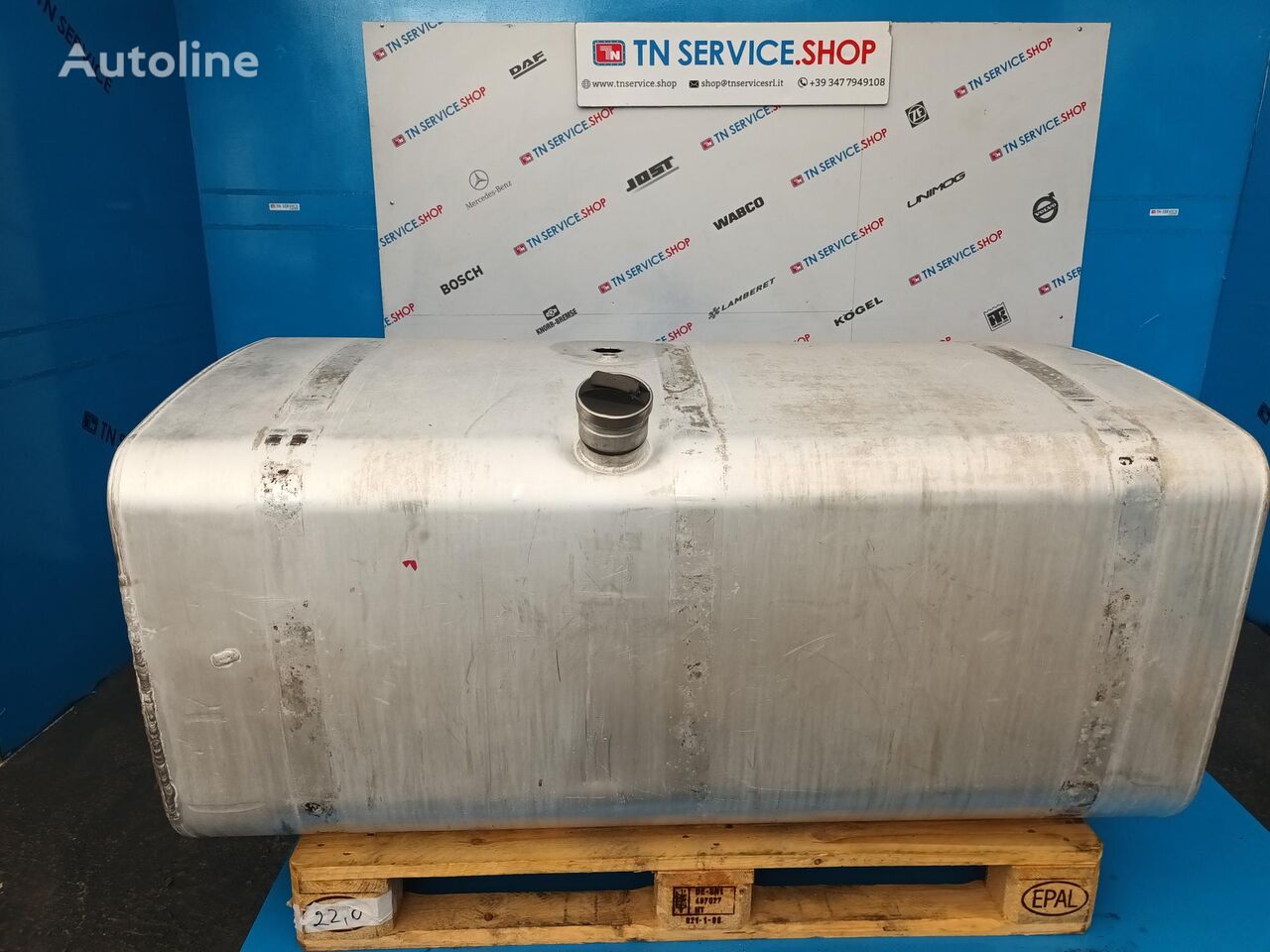 Scania 600 litri 1368979 drivstofftank for lastebil