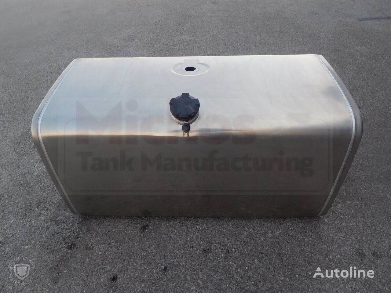 aluminum OEM 81.12201-5662 fuel tank for MAN truck