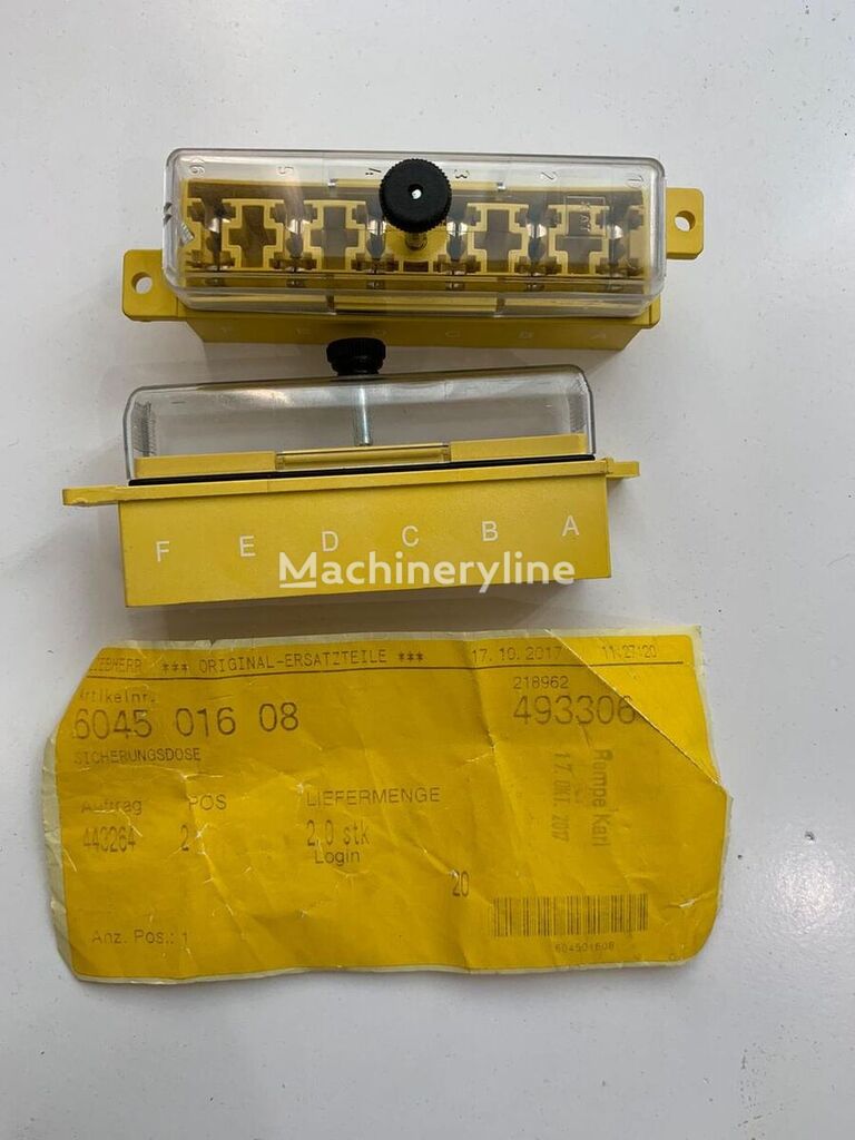 Liebherr 604501608 fuse