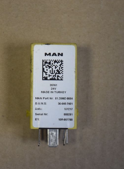 MAN PRZEKAŹNIK 81.25902-0554 fuse for MAN truck