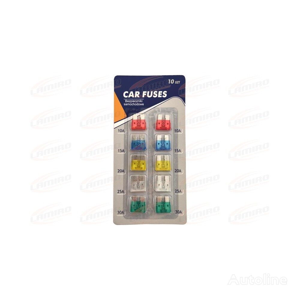 SET OF PLATE FUSES 10 PCS トラックのためのSET OF PLATE FUSES 10 PCS ヒューズ